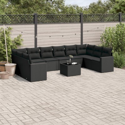 Garden set with cushions,...