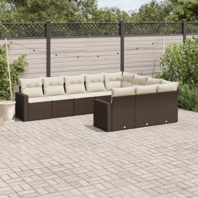 Garden set with cushions,...