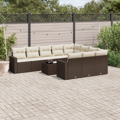 Garden set with cushions,...