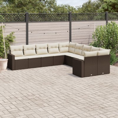 Garden set with cushions,...