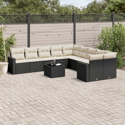 Garden set with cushions,...