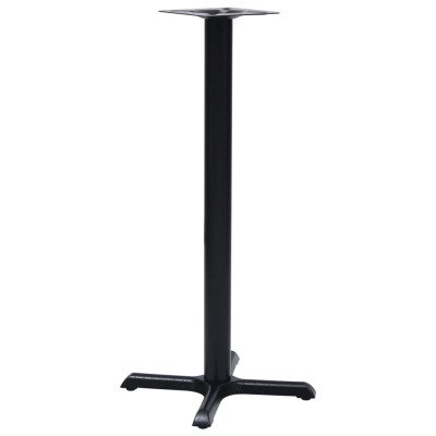 Bistro table leg, black,...