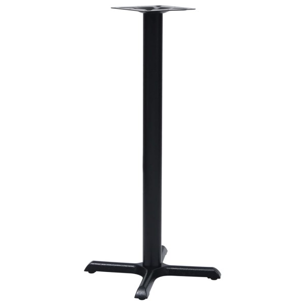Bistro table leg, black, 56x56x107cm, cast iron