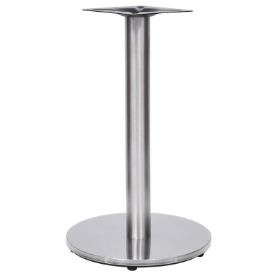 Bistro table leg, silver,...