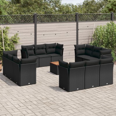 Sofa set with cushions, 13...