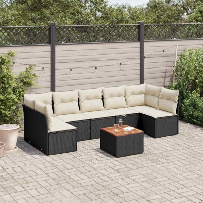 Sofa set with cushions, 8...