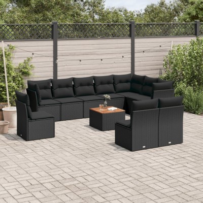 Garden set with cushions,...