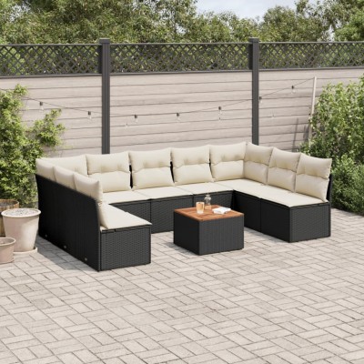 Garden set with cushions,...