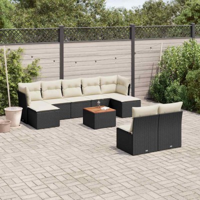Garden set with cushions,...