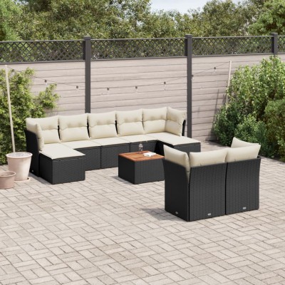 Garden set with cushions,...
