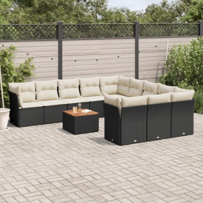 Sofa set with cushions, 12...