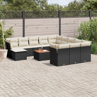 Sofa set with cushions, 13...