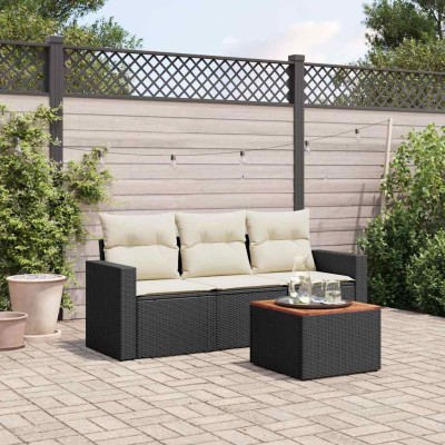 Garden set with cushions, 4...
