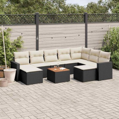 Garden set with cushions,...