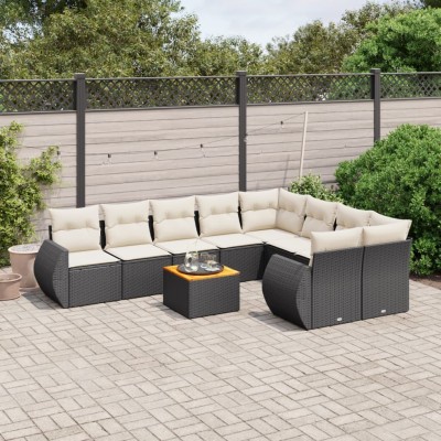 Garden set with cushions,...