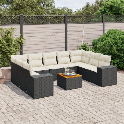 Garden set with cushions,...