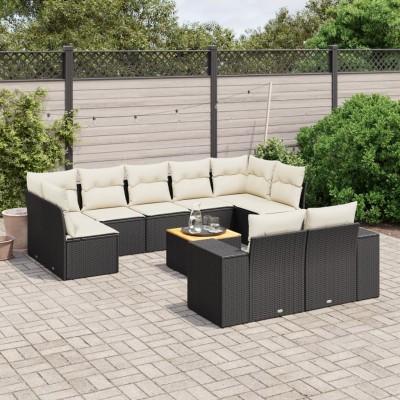 Garden set with cushions,...