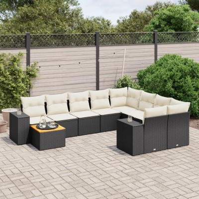 Garden set with cushions,...