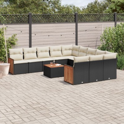Sofa set with cushions, 12...