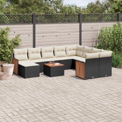 Garden set with cushions,...