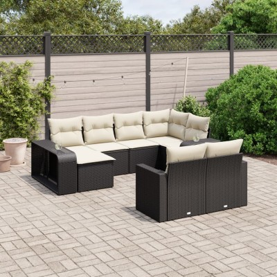 Garden set with cushions,...