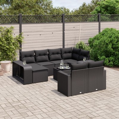 Garden set with cushions,...