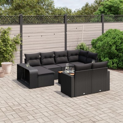 Garden set with cushions,...