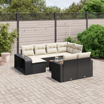 Garden set with cushions,...