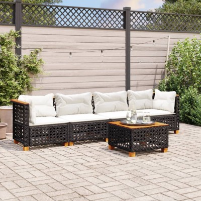 Garden set with cushions, 5...