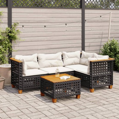 Garden set with cushions, 5...