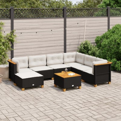 Sofa set with cushions, 8...