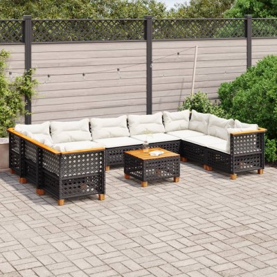 Garden set with cushions,...