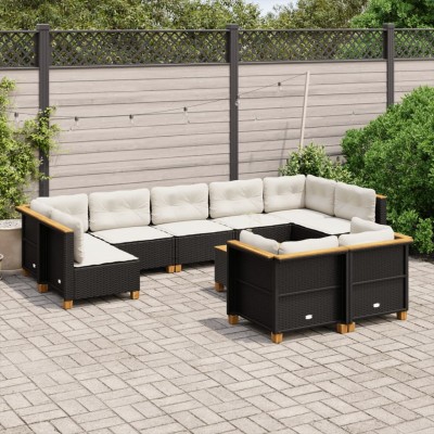 Garden set with cushions,...