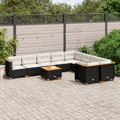 Garden set with cushions,...