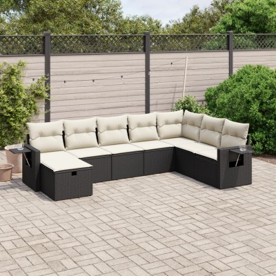 Sofa set with cushions, 8...