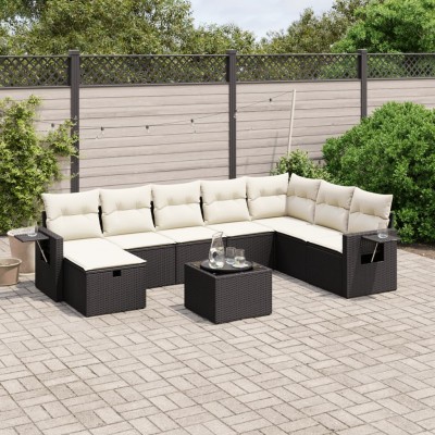 Garden set with cushions, 9...