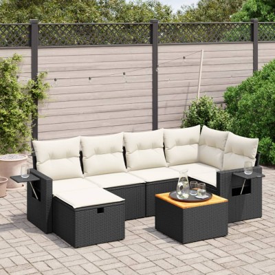 Sofa set with cushions, 7...