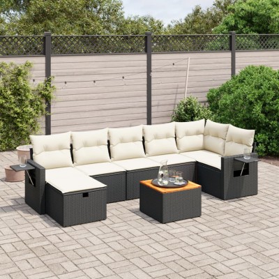 Sofa set with cushions, 8...
