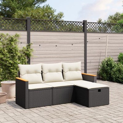 Garden set with cushions, 4...