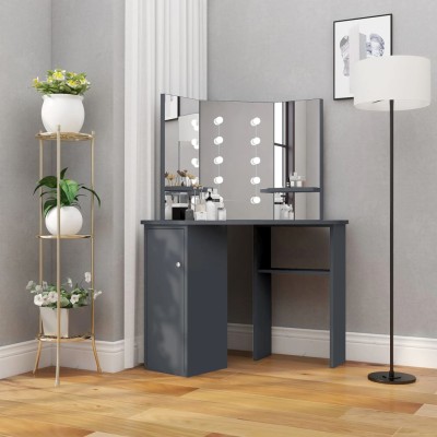 Corner dressing table with...