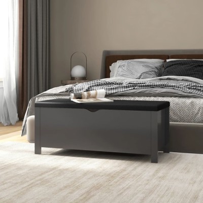 Storage box with cushion,...