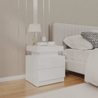Nightstand, white,...