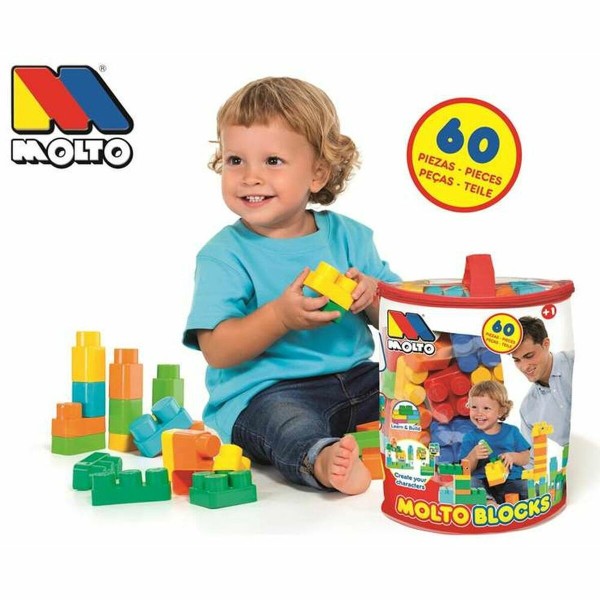 Vene rakennuspalikoilla Moltó Blocks (60 pcs)