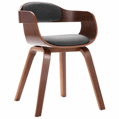 Dining chair, dark gray,...