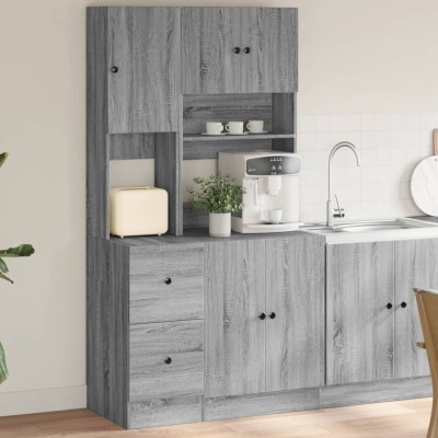 Kitchen cabinet, gray oak,...