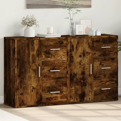Side cabinets, 2 pcs.,...