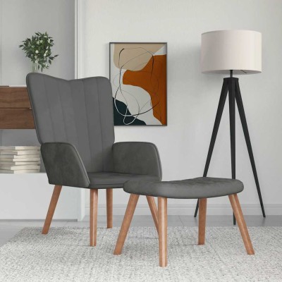 Lounge chair with footrest,...