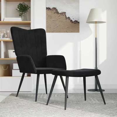 Lounge chair with footrest,...