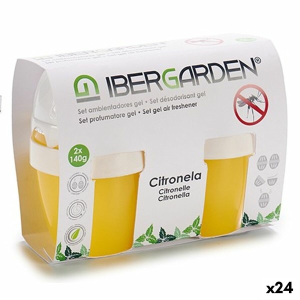 Gaisa atsvaidzinātāja komplekts Ibergarden 1165 Citronella Želeja (24 gb.)