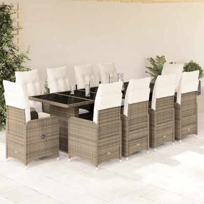 Bistro set with pillows, 11...